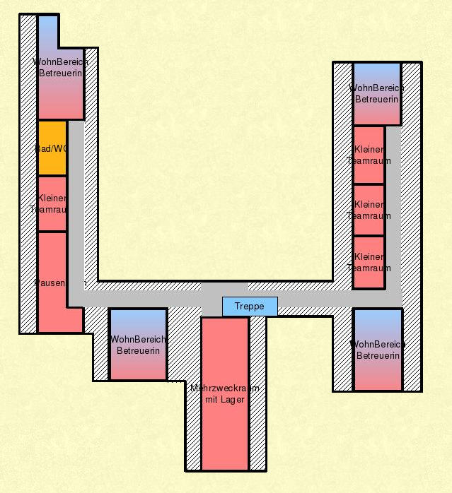 Plan des Klosters